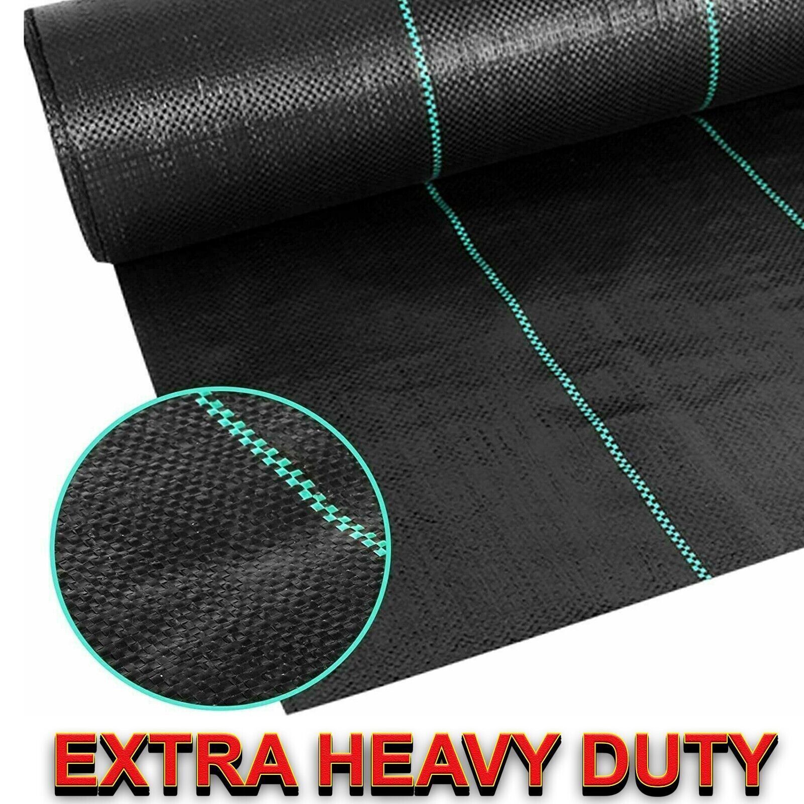 6FTx300FT 3.2oz WEED BARRIER Landscape Fabric Ground Cover Weed Control