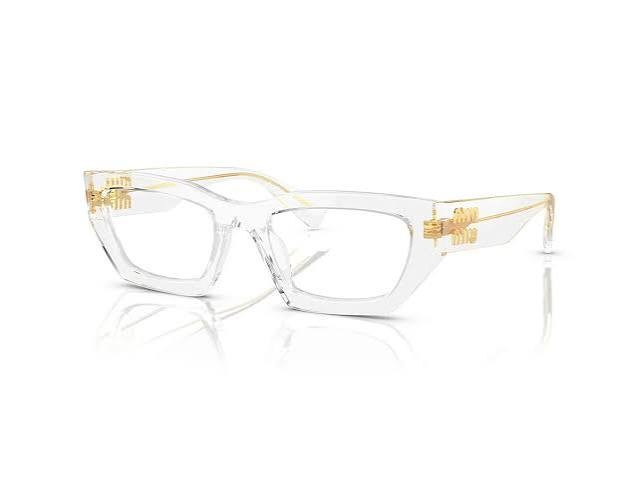 Brand New Miu Miu Frame VMU 03X 2AZ-1O1 Crystal 53-20 140 With Original Case