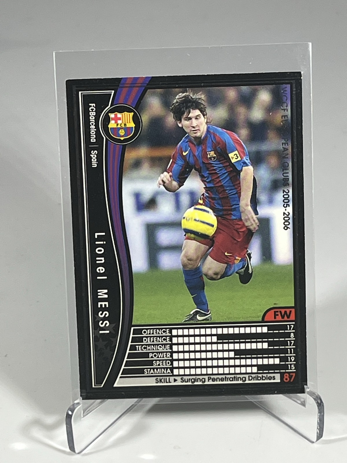2005-06 Panini WCCF European Clubs - Lionel Messi #287/336