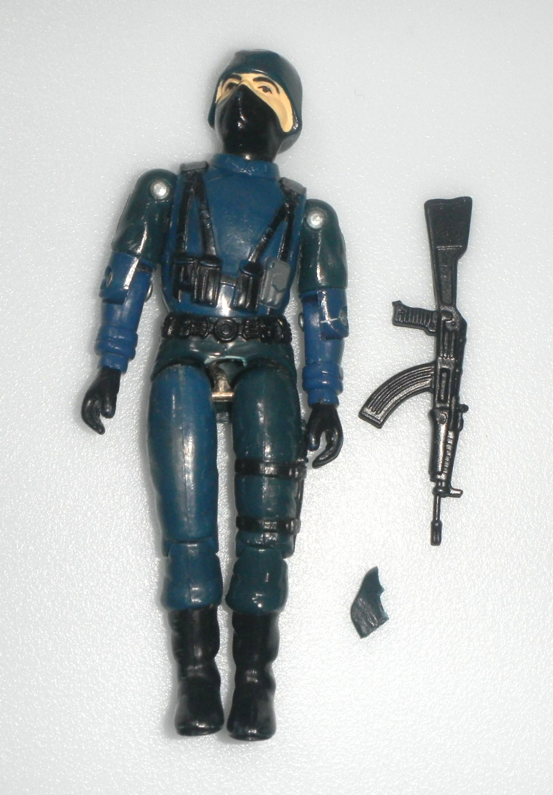Vintage 1982 Cobra Officer Straight Arm v1 G.I. GI Joe Complete Figure ARAH Read
