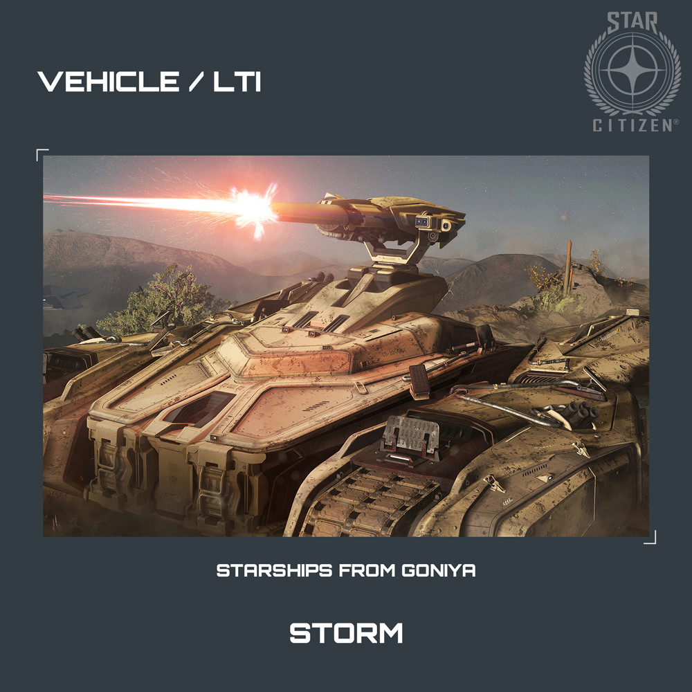 STAR CITIZEN - TUMBRIL STORM - LTI - CCU\'d - (Lifetime Insurance)