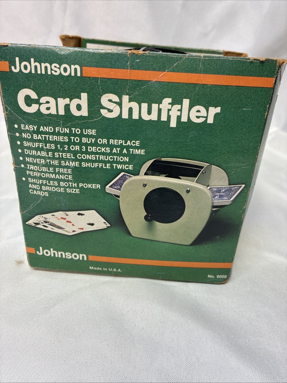 Vintage Johnson Card Shuffler Vintage Johnson Card Shuffler