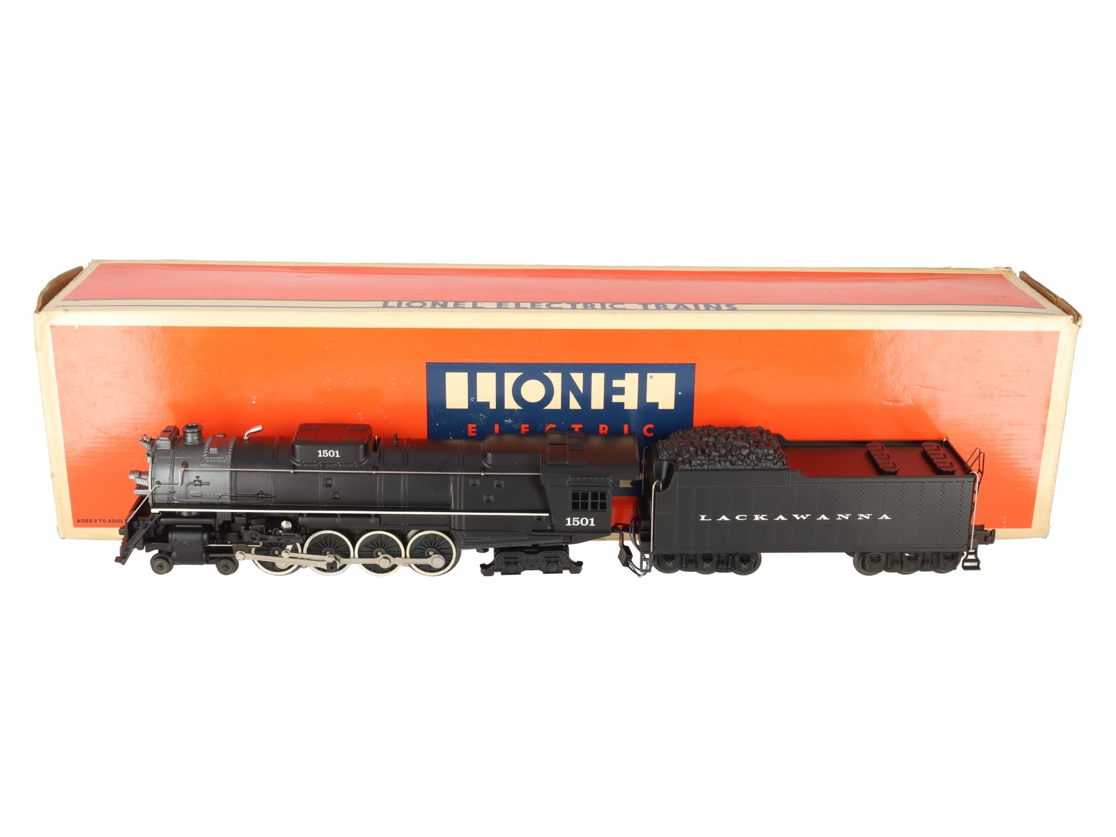 Lionel 6-18003 O Delaware, Lackawanna & Western 4-8-4 Locomotive & Tender #1501