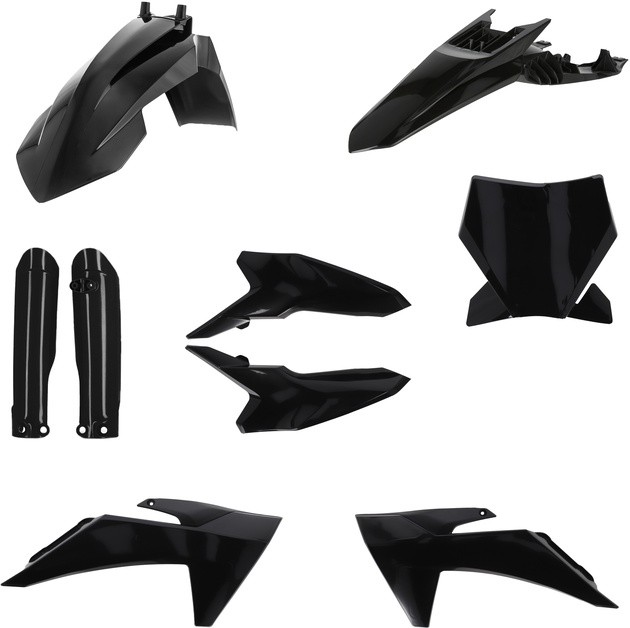 Acerbis Full Plastics Kit Black #2986990001 KTM 65 SX 2024-2025