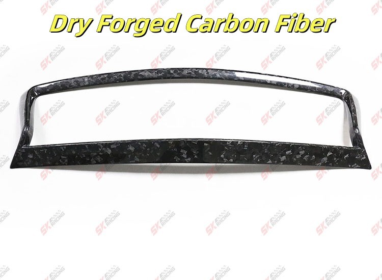 Dry Forged/Dry Carbon Front Bumper Grilles Frame Fits INFINITI Q50 2014-17 18-24