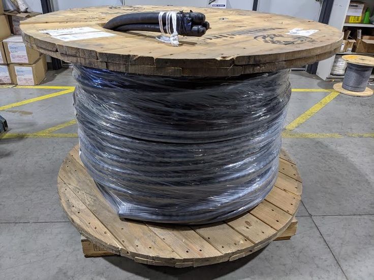 2,500 ft spool 500 MCM THHN Copper wire black -   - BBBA