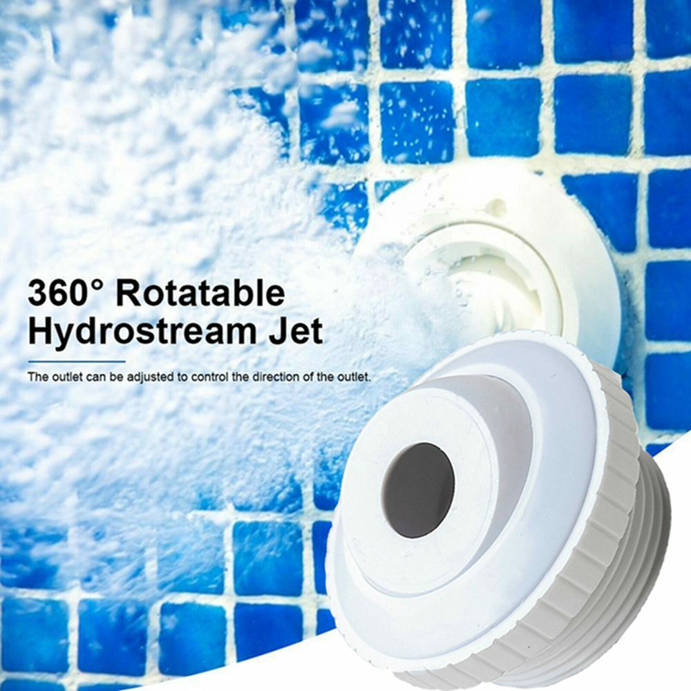 4PCS Rotatable Swimming Pool Spa Massage Nozzle Water Outlet SPA Jet Nozzle USA
