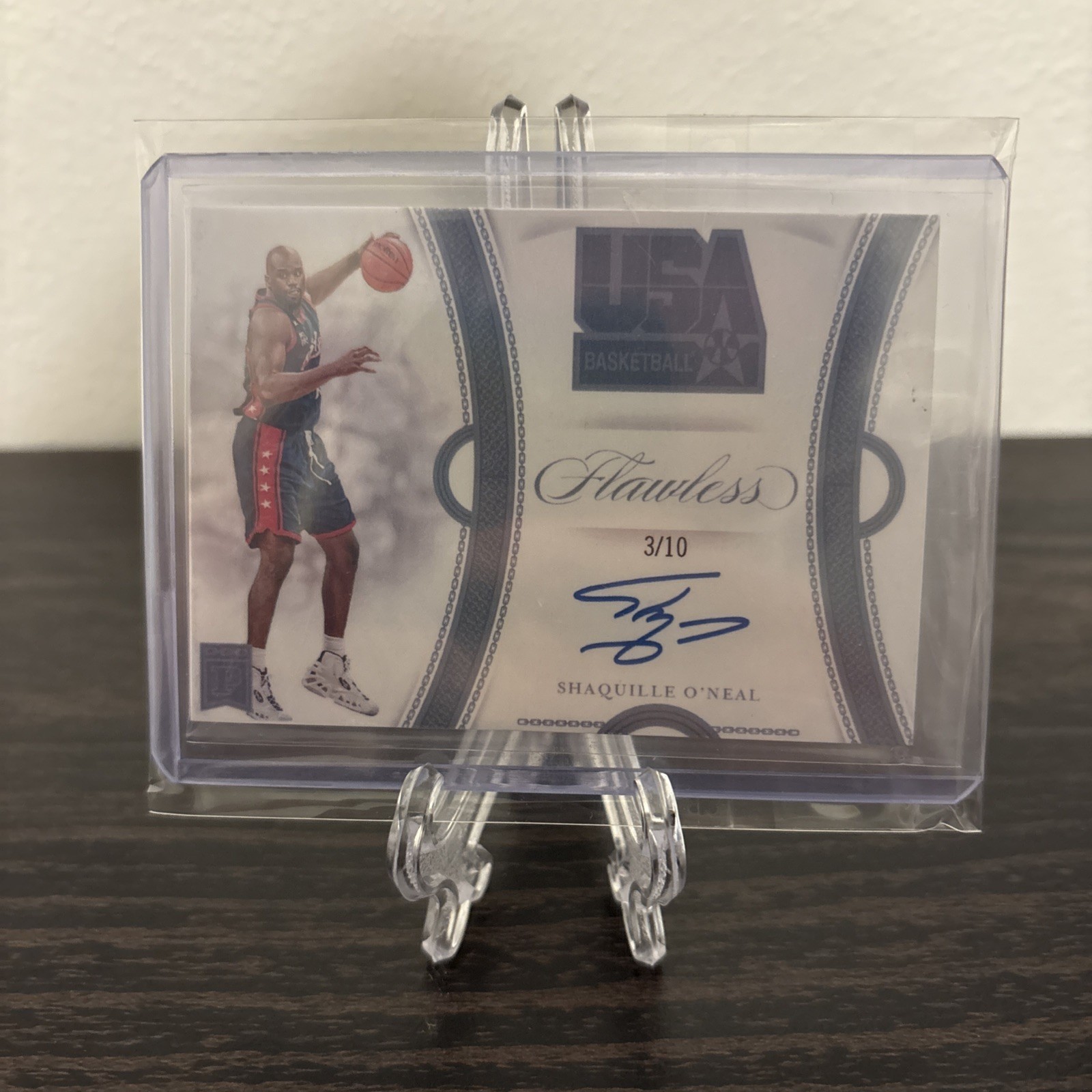 REPRINT 2019-20 Panini Flawless - USA Basketball Shaquille O\'Neal /10 (AU) REPRINT 2019-20 Panini Flawless - USA Basketball Shaquille O\'Neal /10 (AU)