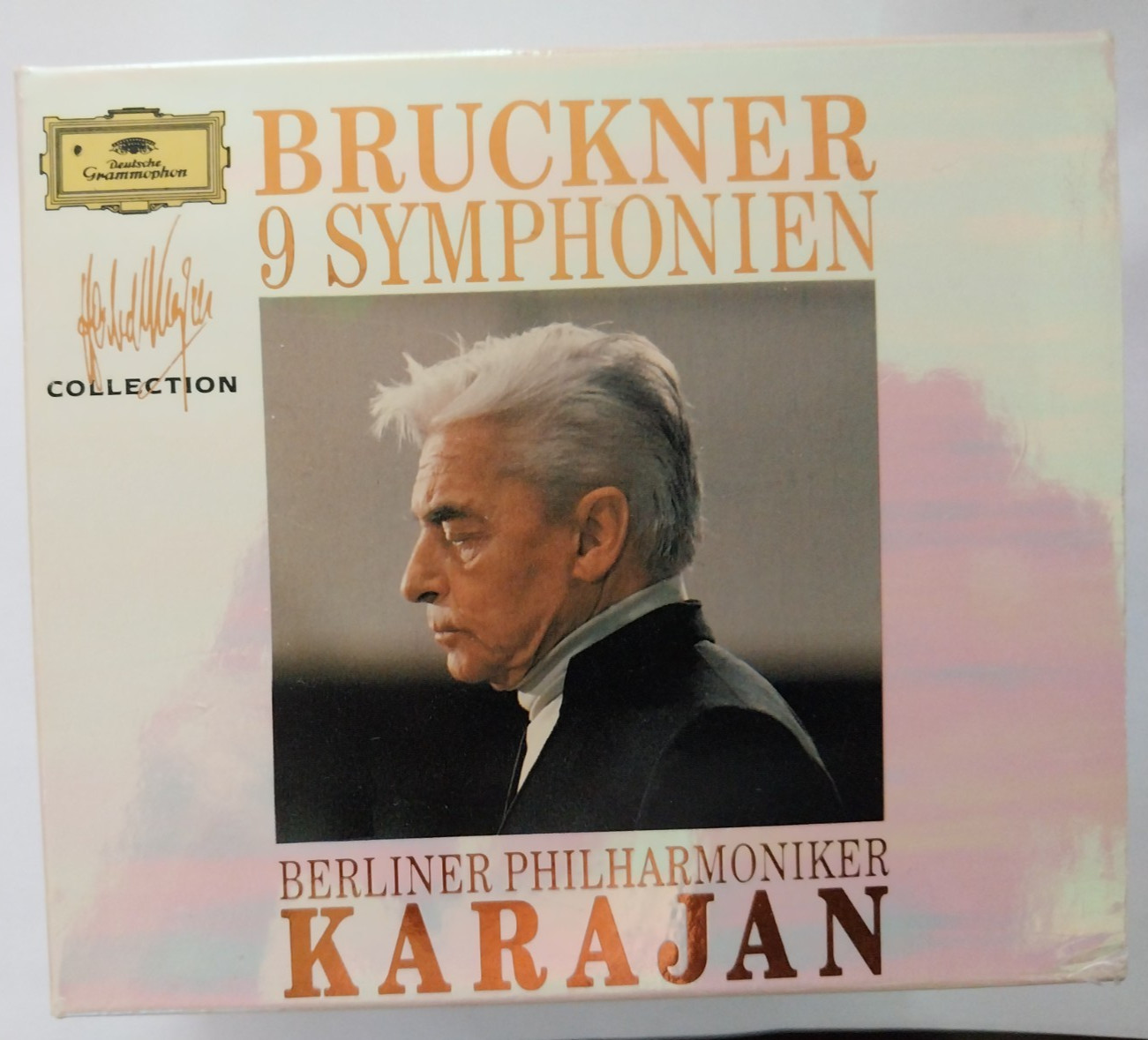 Bruckner Symphonies 1-9 Complete 9 CD Set DG West Germany Herbert Von Karajan Bruckner Symphonies 1-9 Complete 9 CD Set DG West Germany Herbert Von Karajan