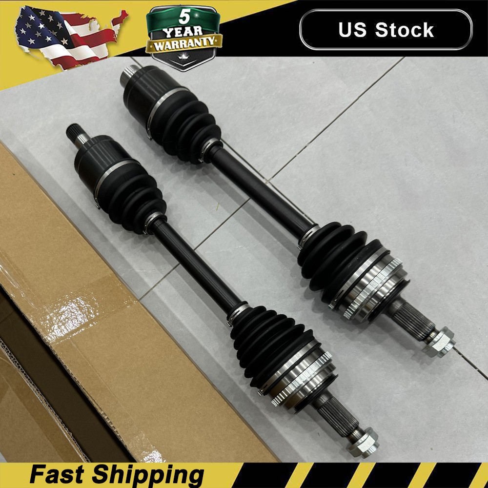 Front Pair CV Axle Joint Shaft Assembly for Honda CR-V Manual Trans 1997-2001