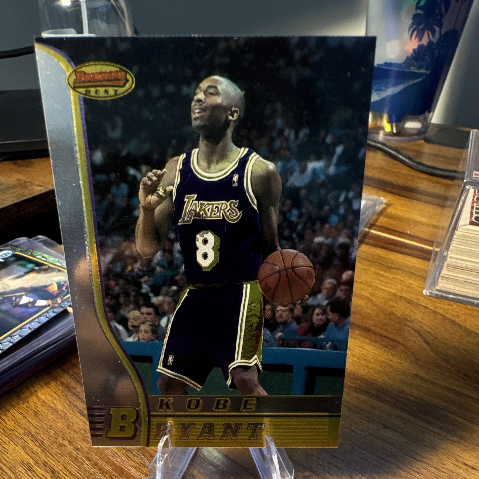 Bowman 1996-97 Bowman\'s Best Rookies Rookie Insert Kobe Bryant Lakers #R23 Bowman 1996-97 Bowman\'s Best Rookies Rookie Insert Kobe Bryant Lakers #R23
