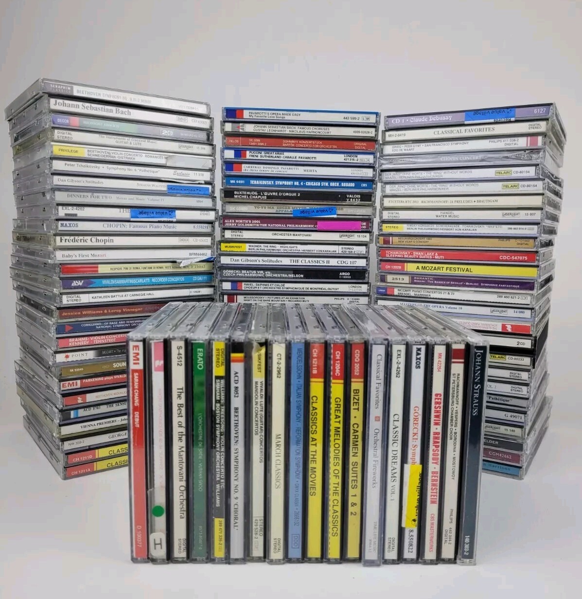 Lot Of 20+ Classical Music CDs: Mozart Beethoven Chopin Piano Opera *FREE SHIP*