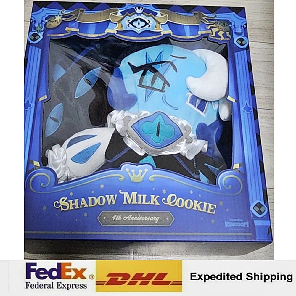 Cookie Run Kingdom Official Shadow Milk Cookie Special Package Limited + Express