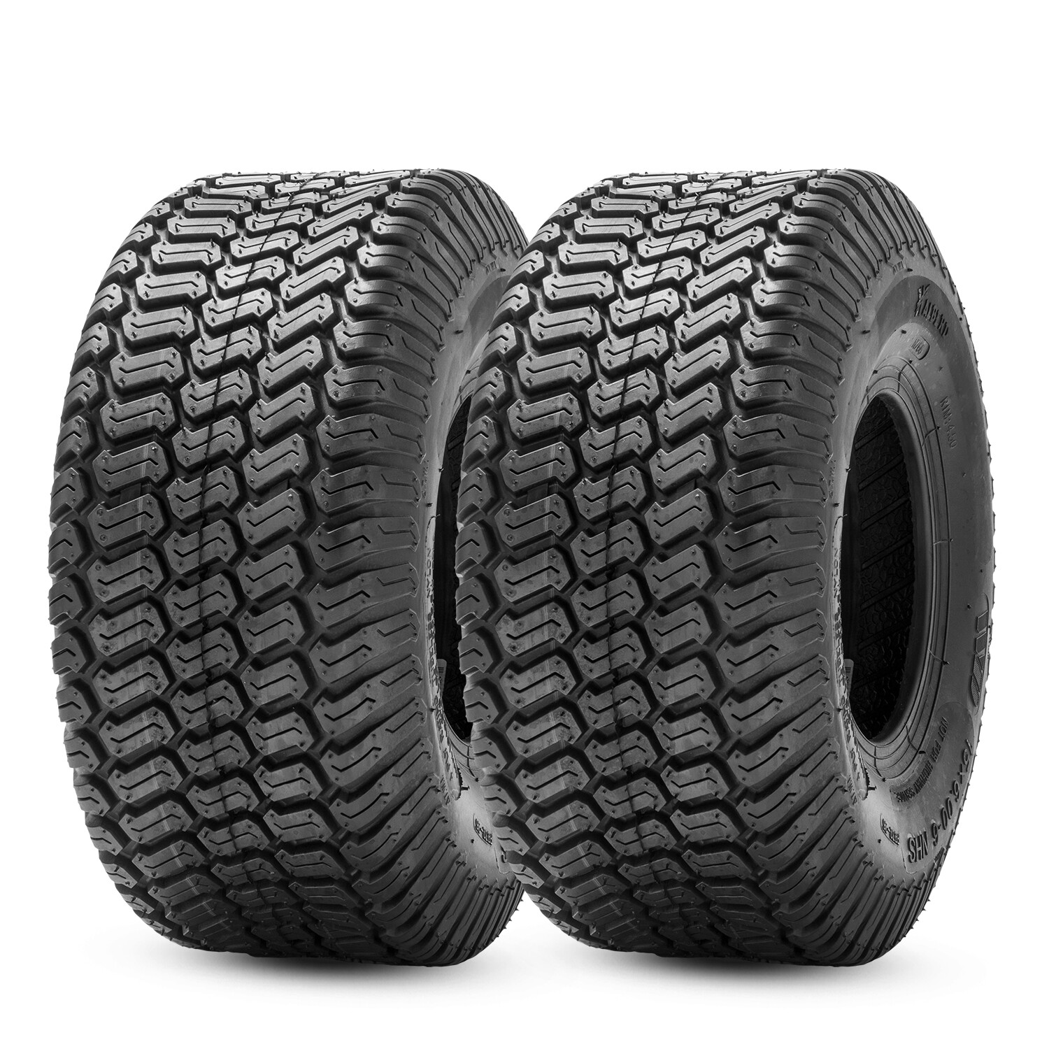 Set 2 15x6.00-6nhs Lawn Mower Tires 15x6x6 Lawn Tractor Tire 15x6-6 Turf Tires