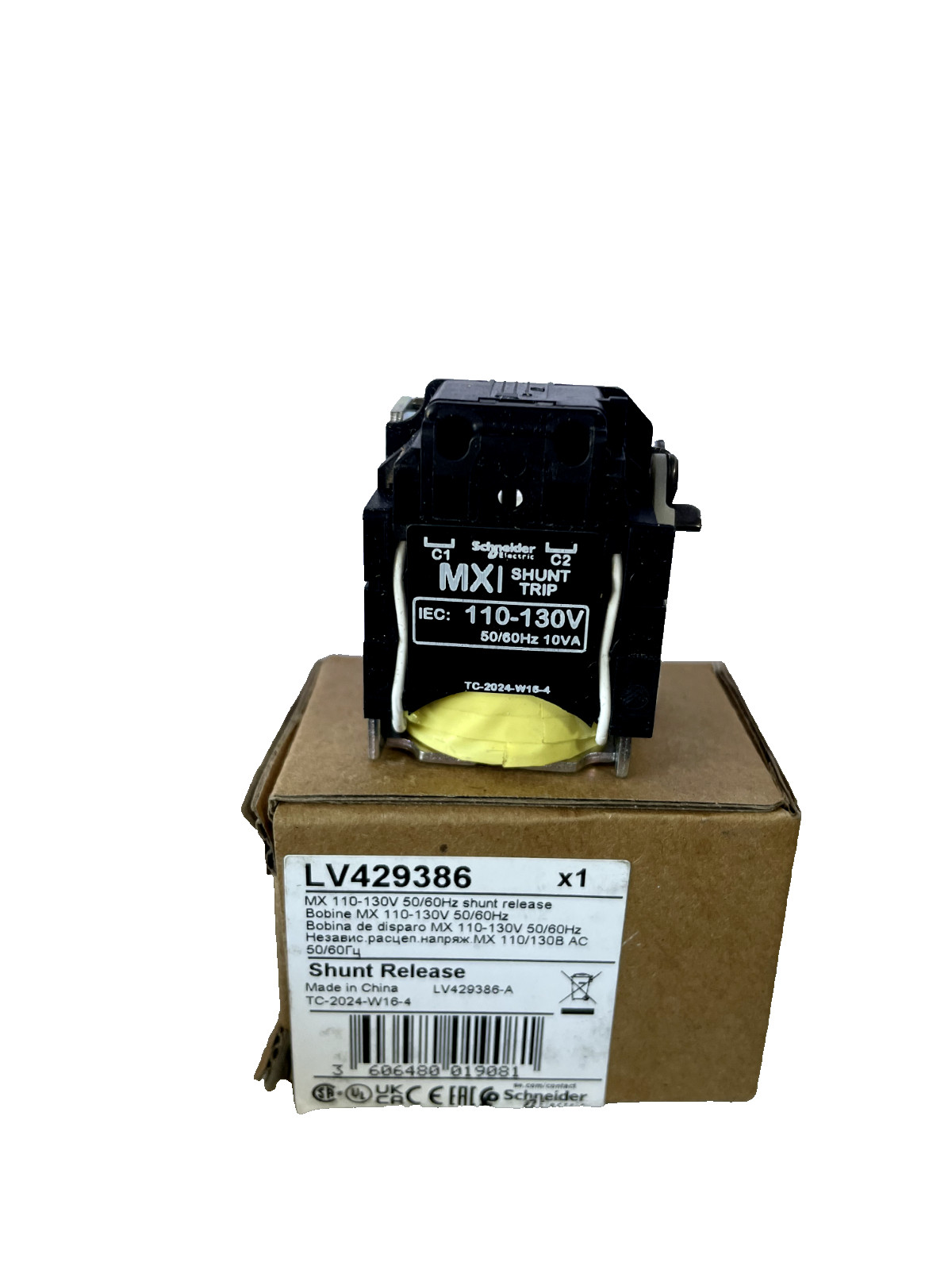 NEW Square D S29386 / LV429386 120v Shunt Trip PowerPact H/J Circuit Breakers