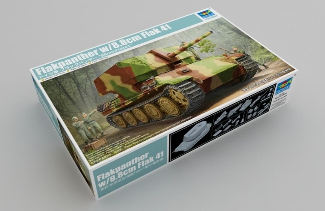 Flakpanther Tank w/8.8cm Flak 41