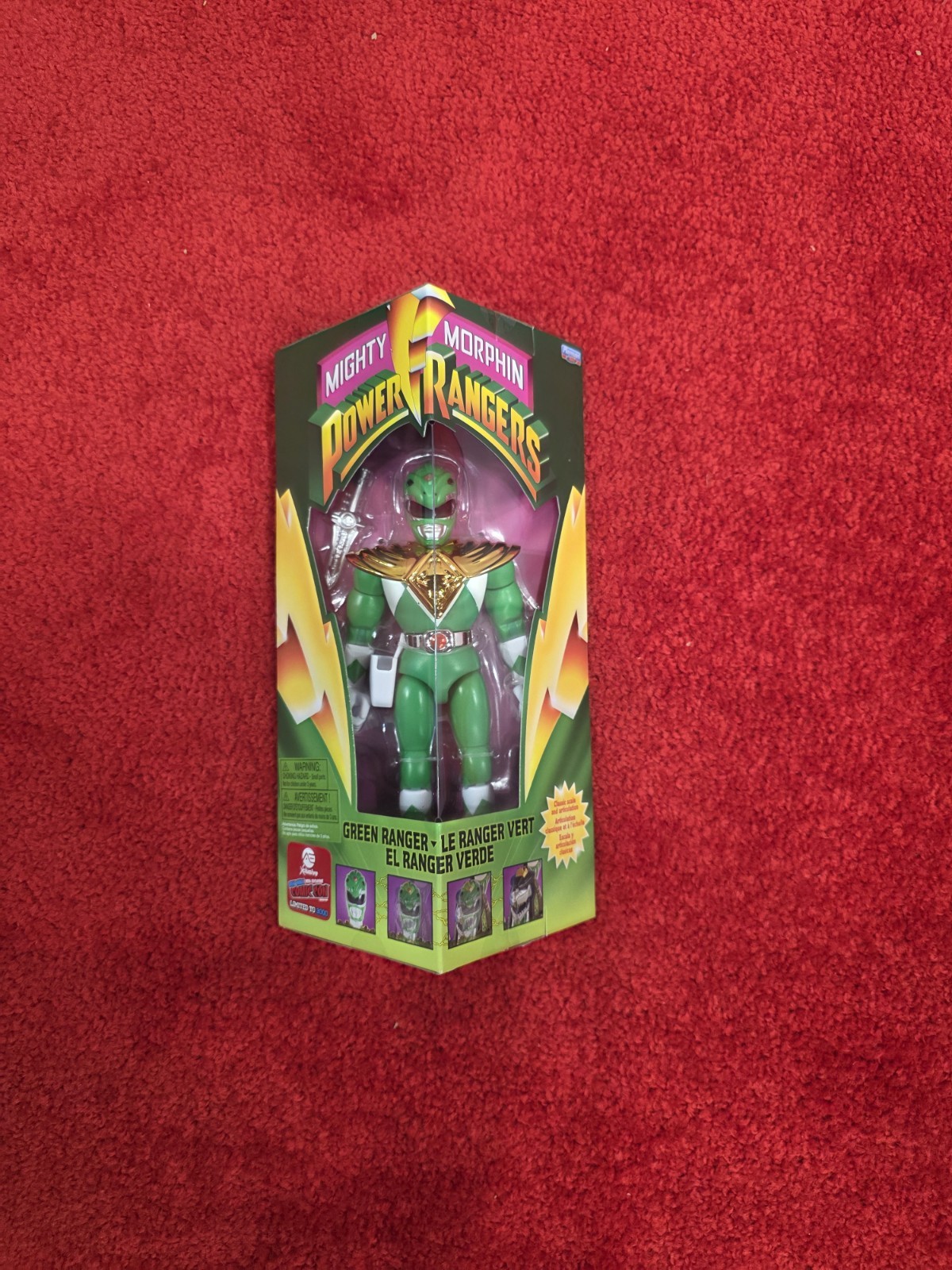 In Hand NYCC 2026 Mighty Morphin Power Rangers Classic Green Ranger Figure In Hand NYCC 2026 Mighty Morphin Power Rangers Classic Green Ranger Figure