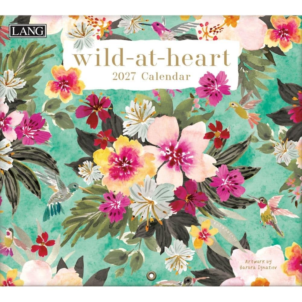Lang Brands Wild At Heart 2027 Wall Calendar Lang Brands Wild At Heart 2027 Wall Calendar
