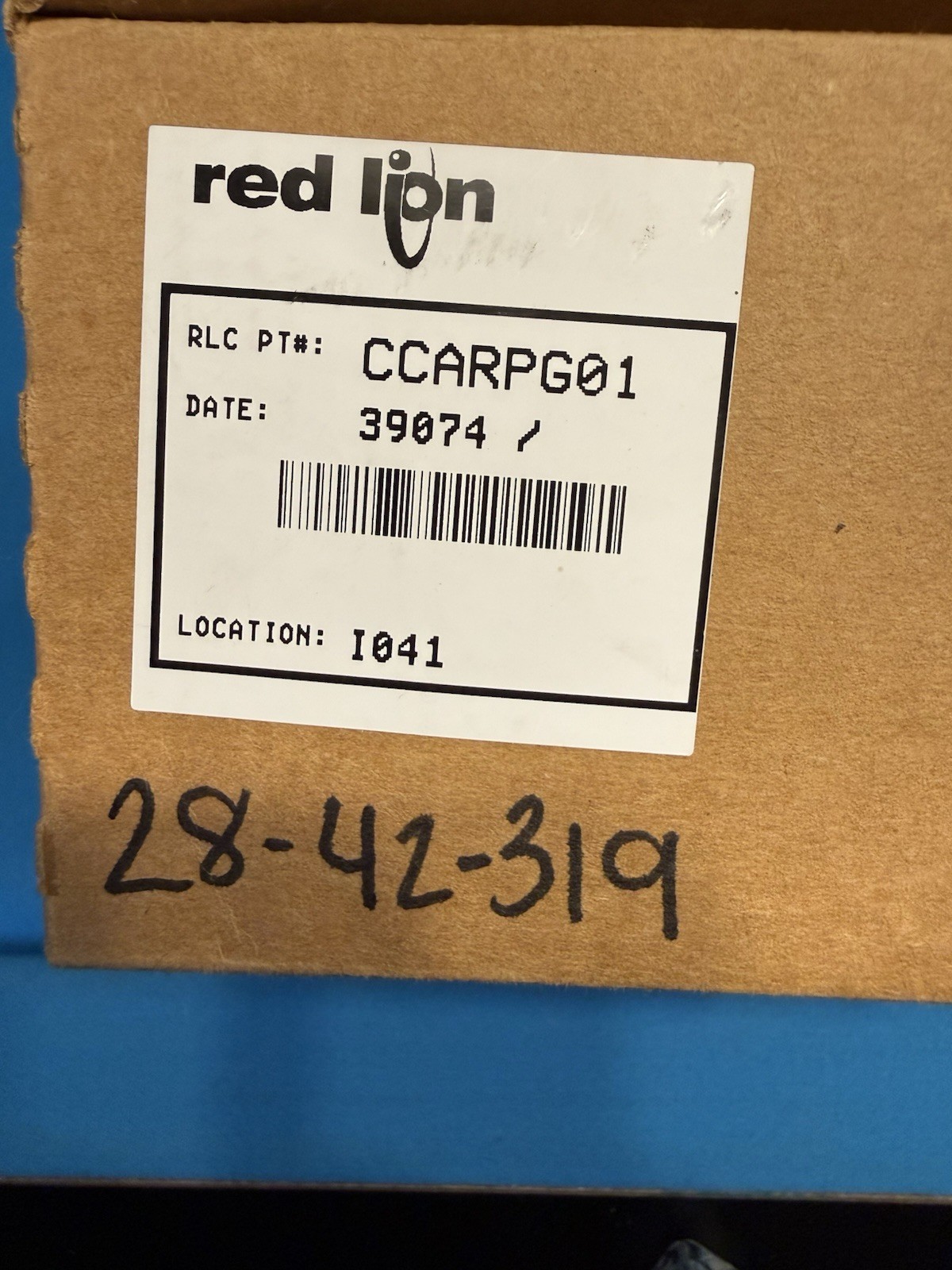 The Red Lion CCARPG01 Is A 10-foot 4-wire 6-pin Cable Brand New