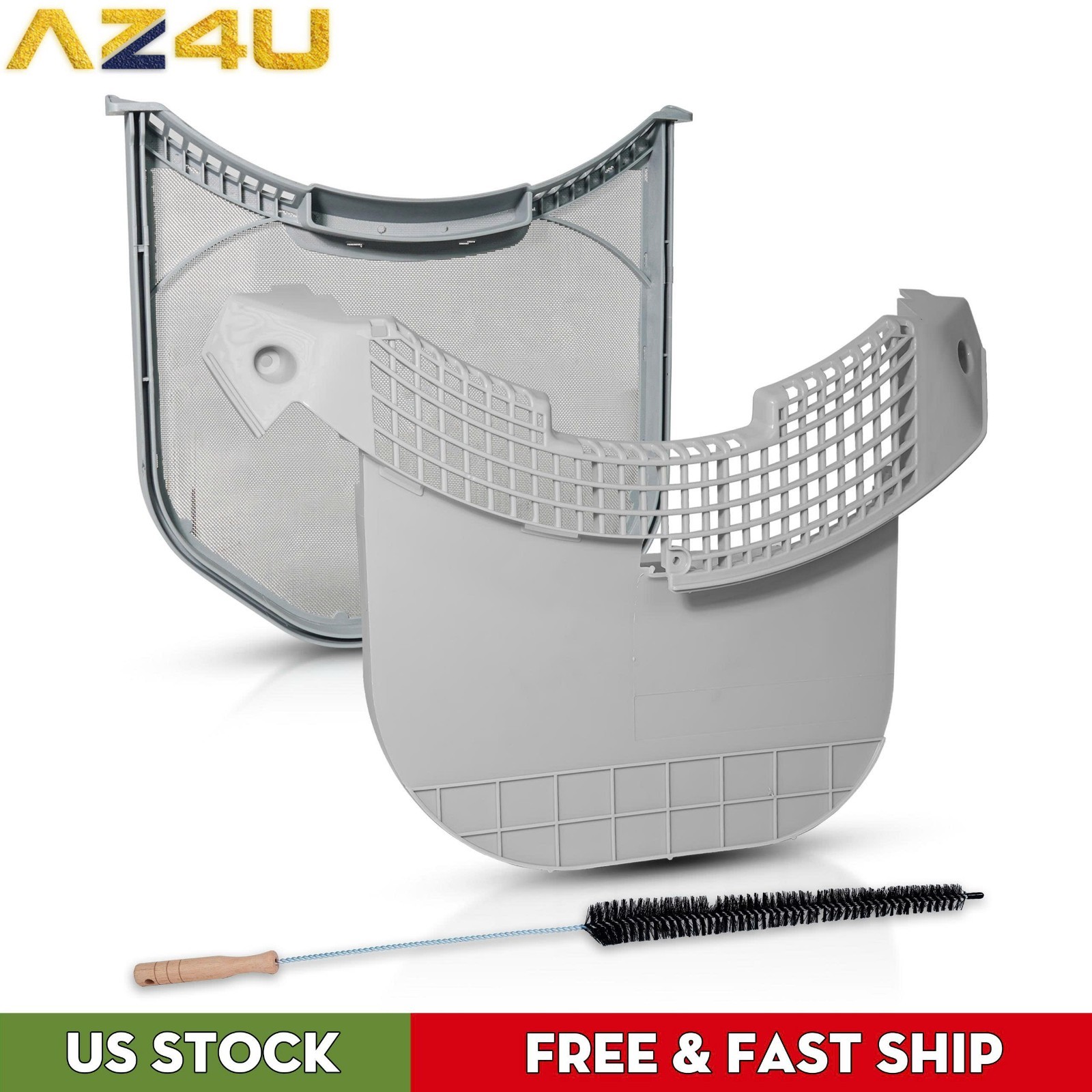 MCK49049101 & ADQ56656401 Dryer Lint Filter & Cover Screen Set Replacement Part