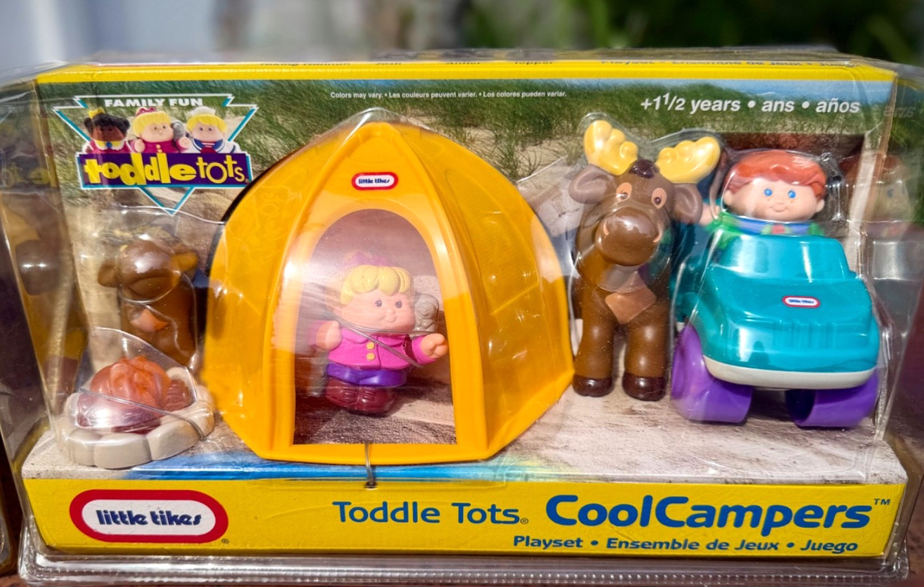 Vtg 1998 Little Tikes Toddle Tots Cool Campers Playset SEALED New In Box Rare Vtg 1998 Little Tikes Toddle Tots Cool Campers Playset SEALED New In Box Rare