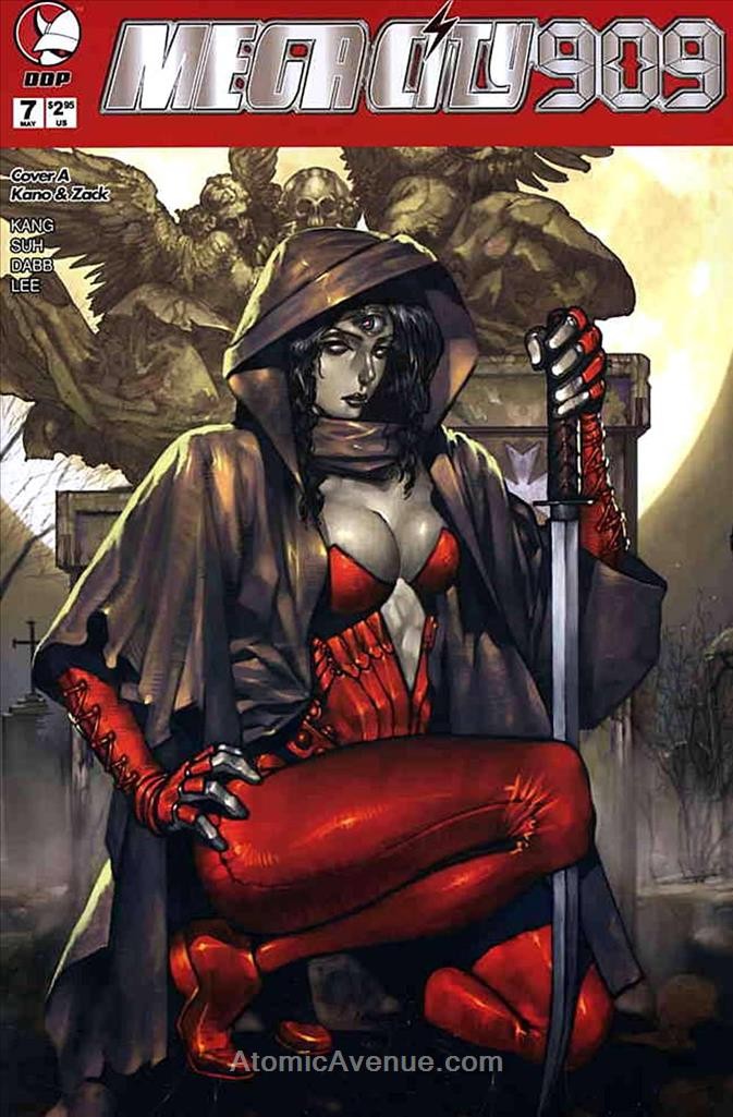 Megacity909 #7A VF/NM; Devil's Due | Mega City 909 Penultimate Issue - w/Bag+Boa
