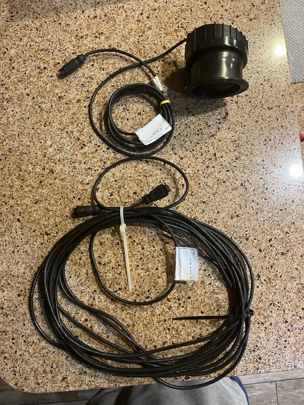Airmar P79 In‑Hull Transducer + Furuno 1971F Adapter cable– Working Pull