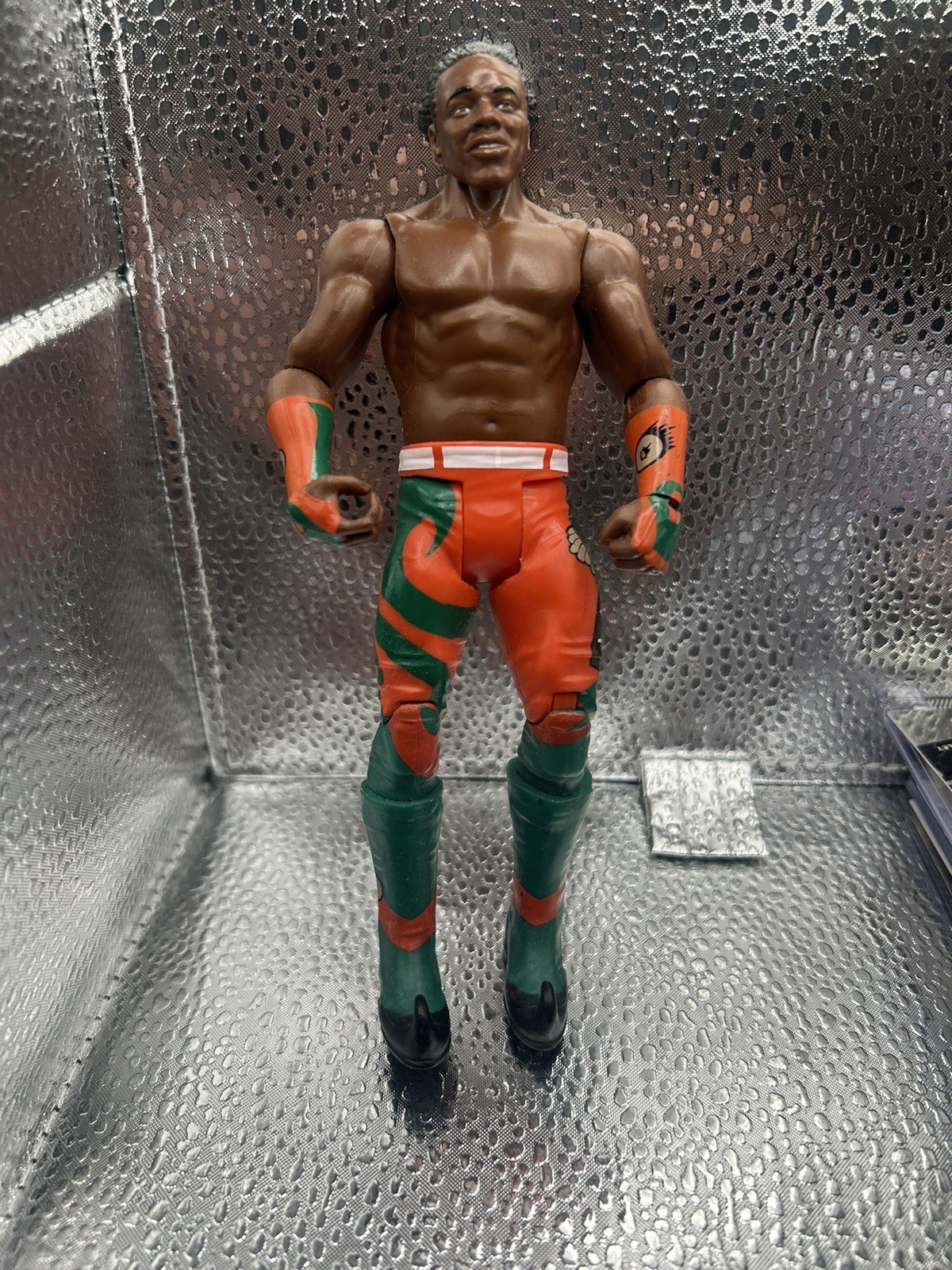 WWE New Day Xavier Woods Battle Pack Series 63 Wrestling Figure Mattel 2017 WWE New Day Xavier Woods Battle Pack Series 63 Wrestling Figure Mattel 2017