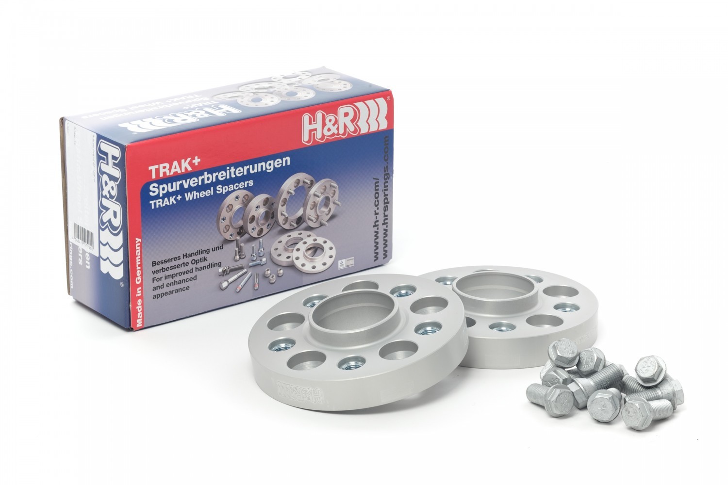 H&R for Trak+ 20mm DRA Wheel Adaptor Bolt 5/112 Center Bore 66.5 Bolt Thread