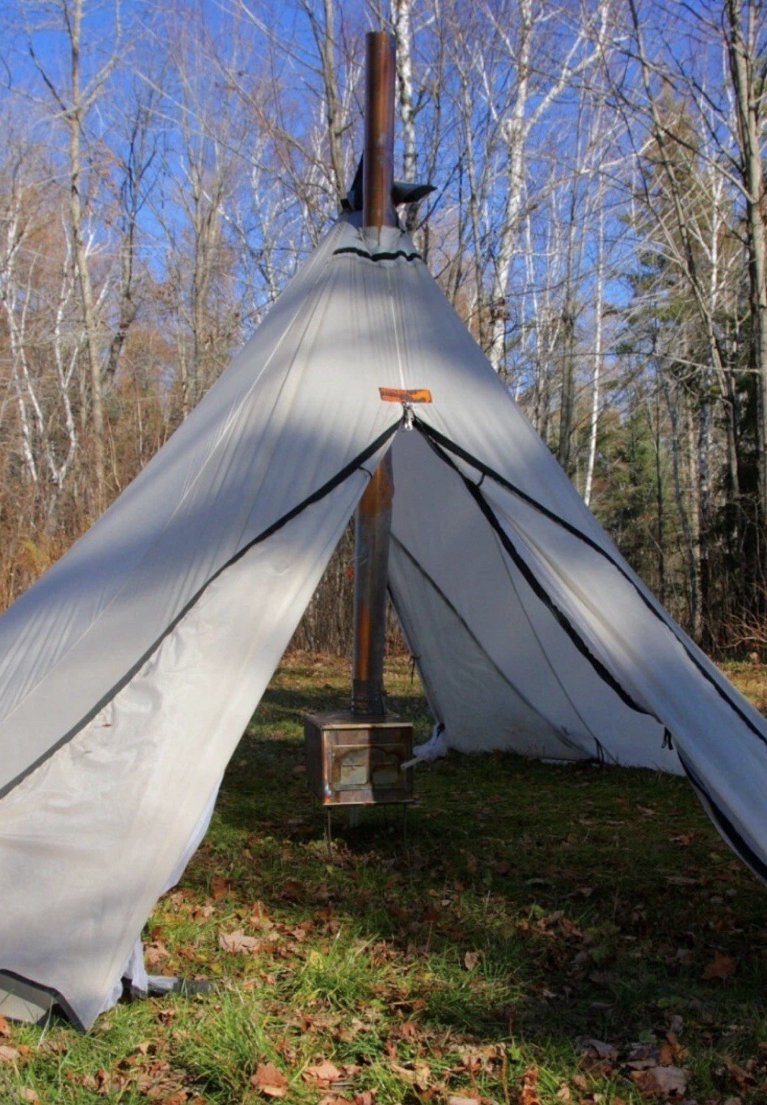 Kifaru Ultralight Box Stove Tipi Hot Tent Packable Sz L Discontinued Super Rare