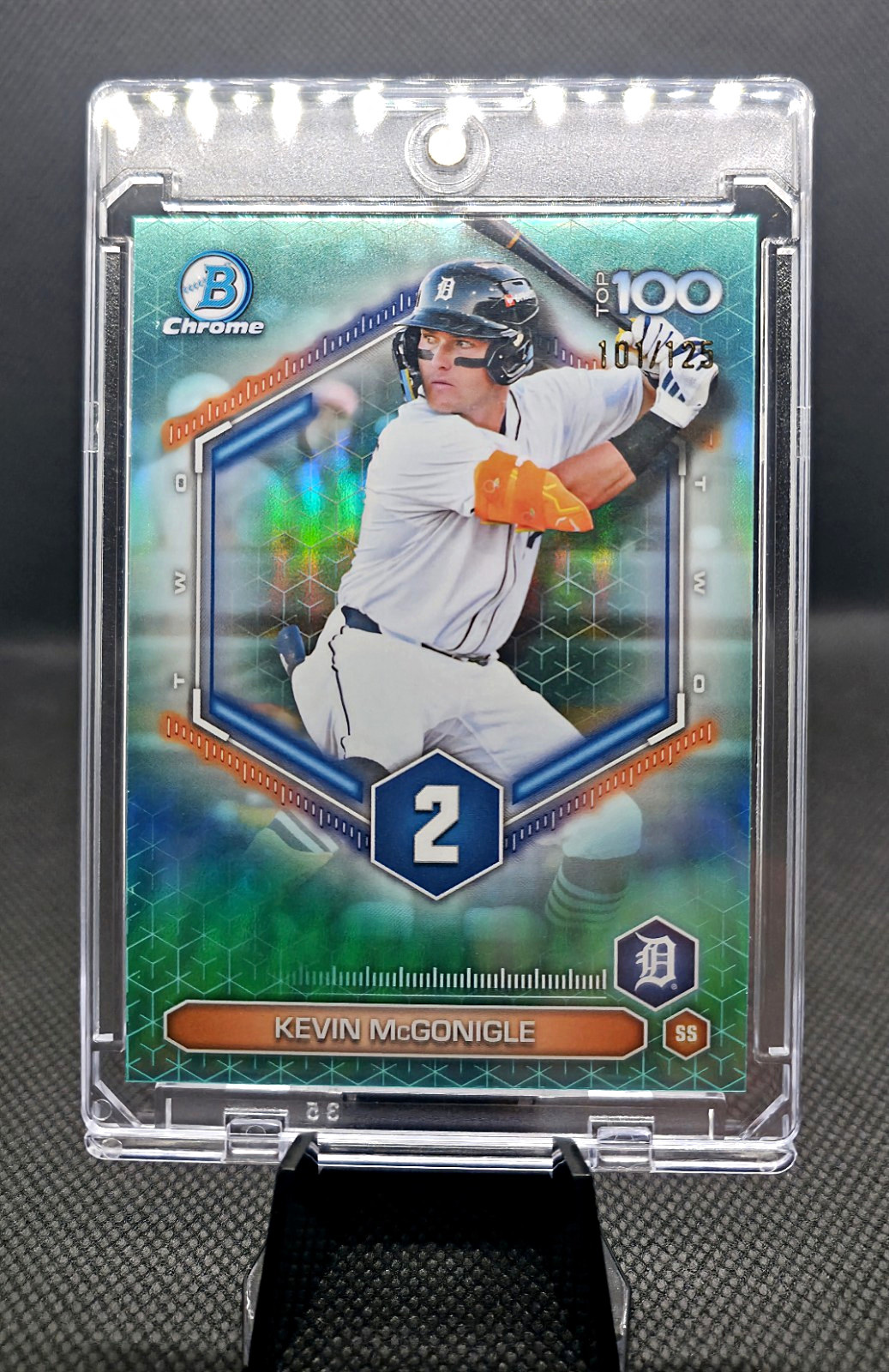 2026 Topps Bowman Chrome Kevin McGonigle Bowman Top 100 BTP-2 /125