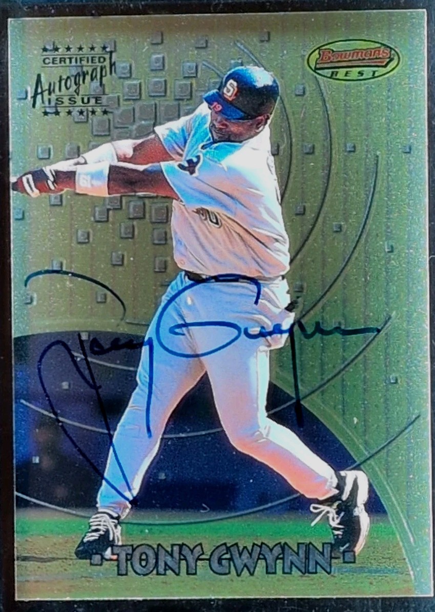 1997 Bowman\'s Best - Tony Gwynn #29 Autographs (AU)