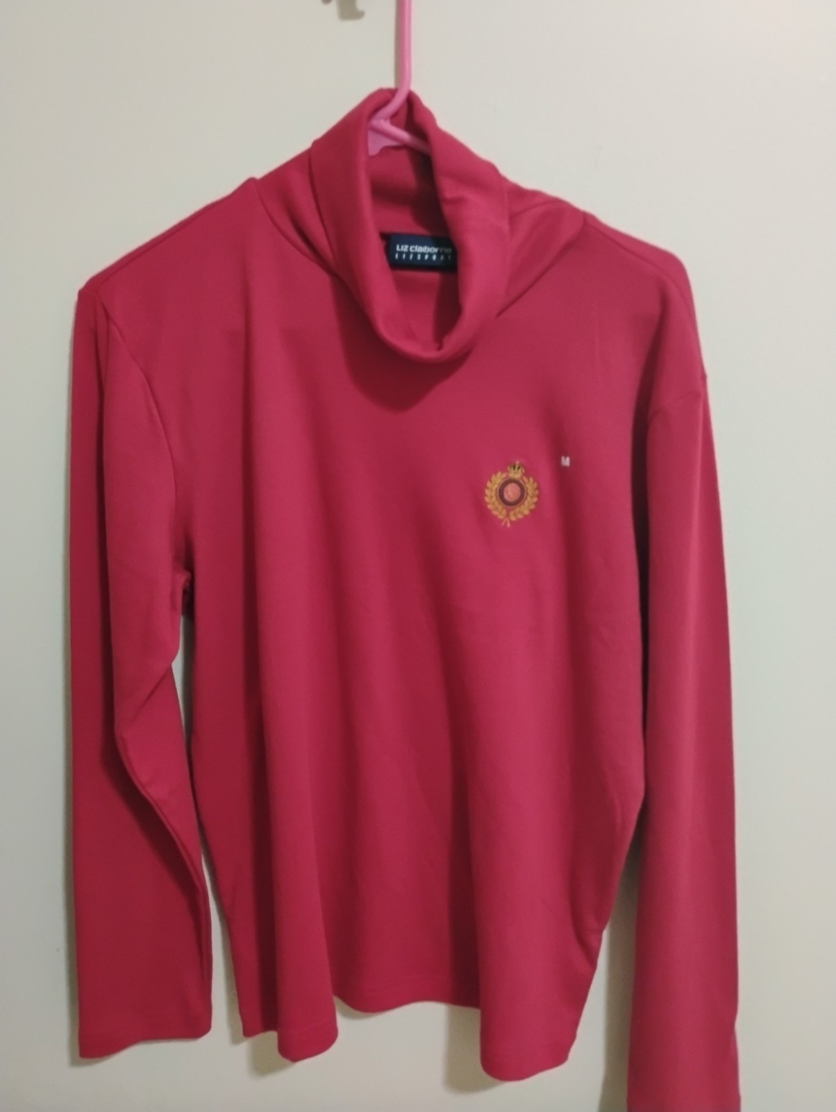 vintage Liz Claiborne Lizsport red turtleneck sweater vintage Liz Claiborne Lizsport red turtleneck sweater