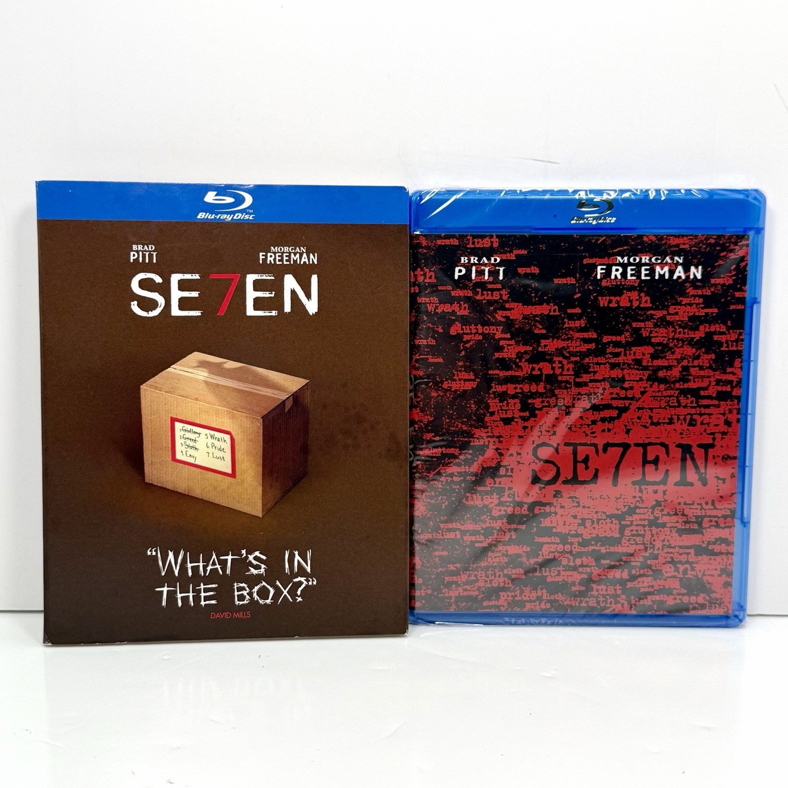 Seven (Se7en) - Blu-ray Disc - Brand New & Sealed w/Slipcover - Ships Free