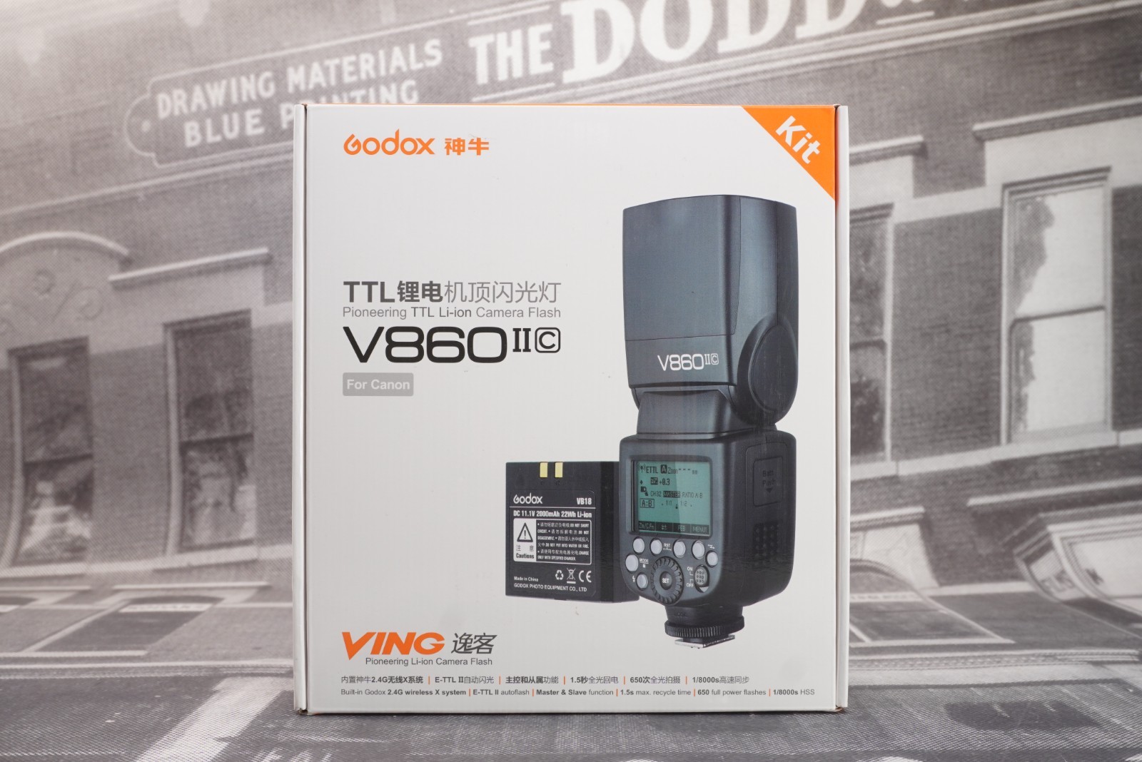 GODOX V860II Li-Ion On-Camera Flash for Canon