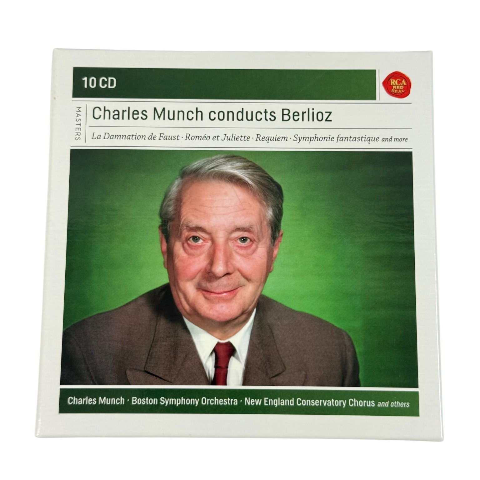Charles Munch Conducts Berlioz 10CD Box Set RCA Victor Boston Symphony Orchestra