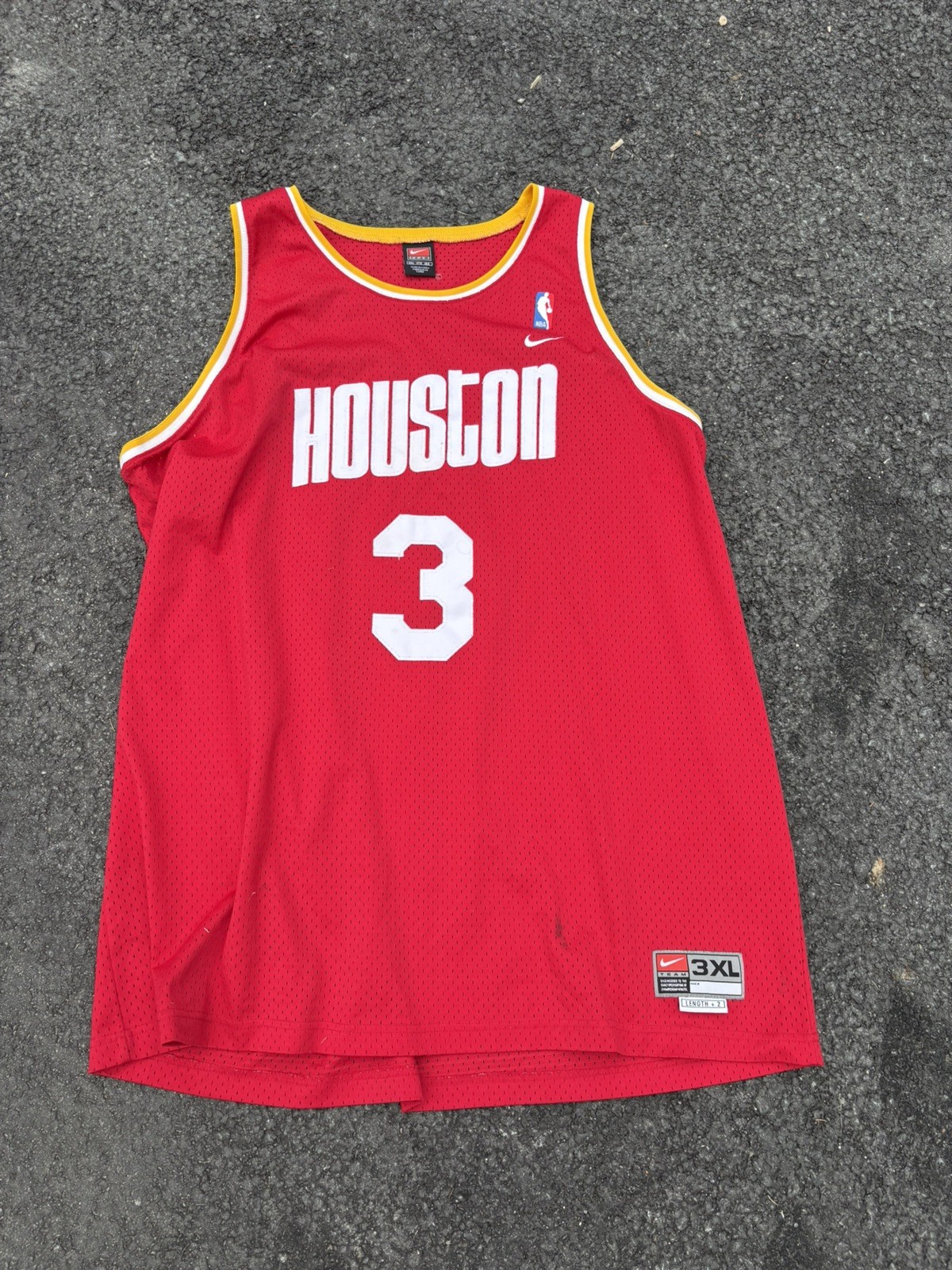 STEVE FRANCIS Houston Rockets Nike Jersey XL/XXL Throwback Swingman Authentic STEVE FRANCIS Houston Rockets Nike Jersey XL/XXL Throwback Swingman Authentic