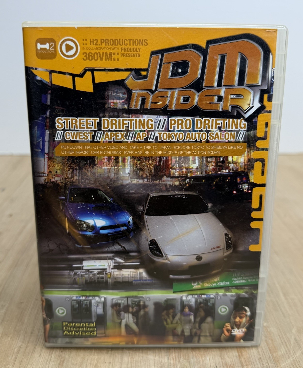 JDM INSIDER STREET PRO DRIFTING STREET RACING DVD