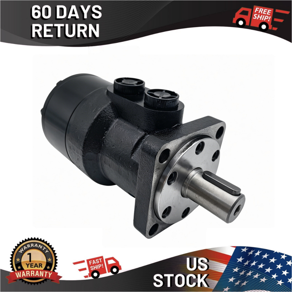 Fit for Mini Excavator AGT-12S BM2CJT250 Hydraulic Swing Motor BM2-CJT-250