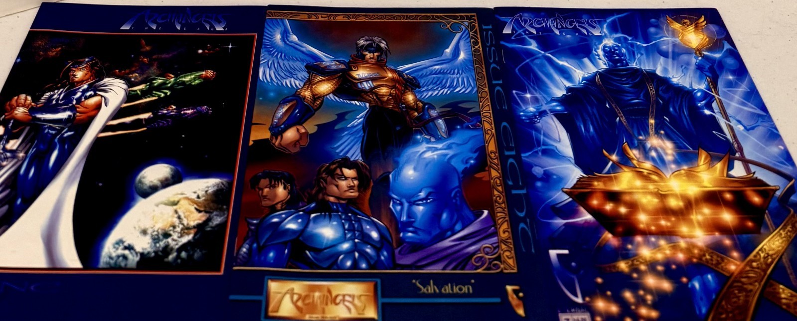 Vintage Archangels The Saga #7, 8 & 9 Eternal Studios 1997 NEW Vintage Archangels The Saga #7, 8 & 9 Eternal Studios 1997 NEW