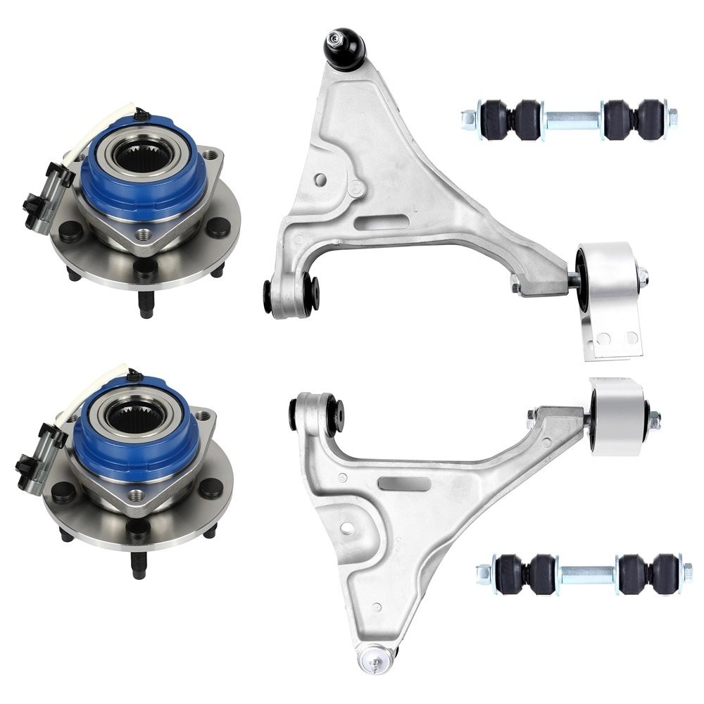 6x Front Control Arm Ball Joint Wheel Bearning Hub Fits Cadillac DTS 2006-2011 6x Front Control Arm Ball Joint Wheel Bearning Hub Fits Cadillac DTS 2006-2011