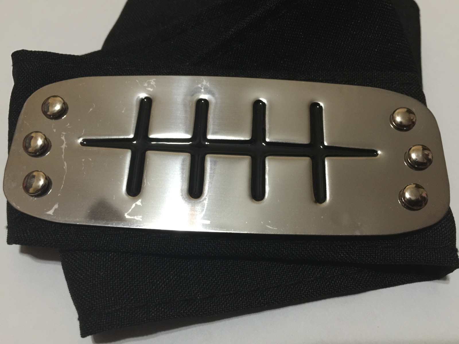 USA Seller Naruto Pain Akatsuki Anti Rain Village Black Headband Cosplay Anime