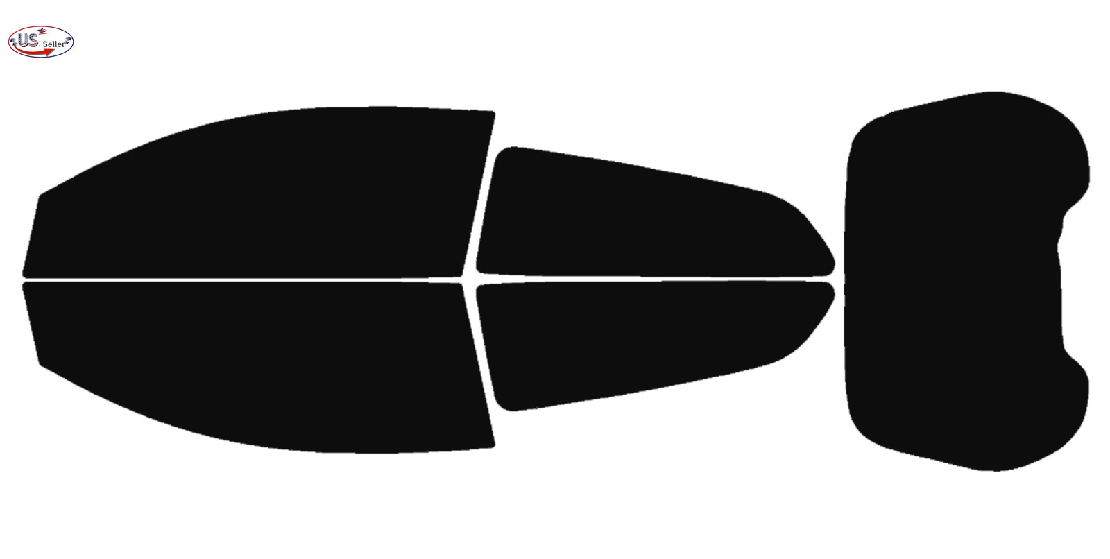 Computerized Custom PreCut 2Ply Window Tint Film Kit For 2007-2013 Volvo C30