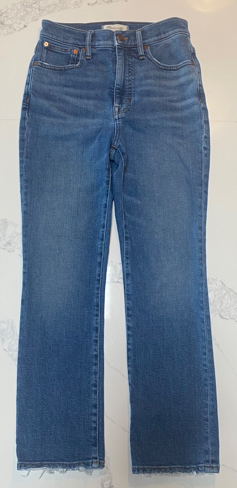 Madewell  Women\'s Jeans High Rise Slim Demi-Boot Medium Wash Size 26