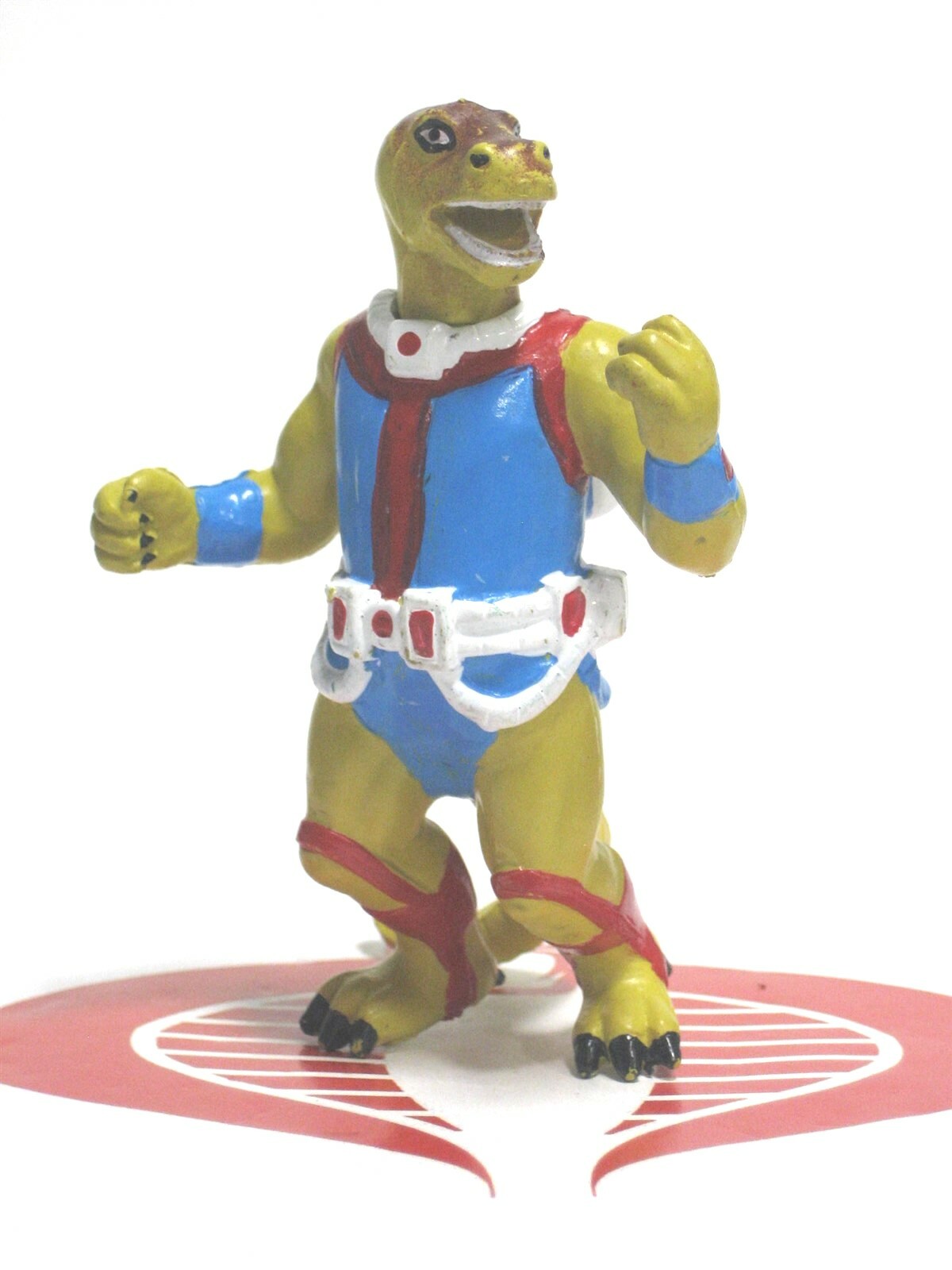 DINOSAUCERS PVC w Tail Bonehead KO BOOTLEG 4\