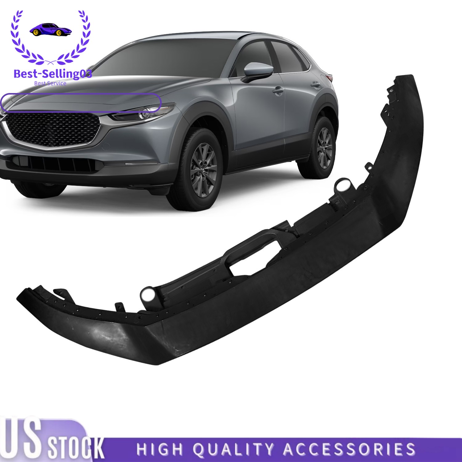 New For Mazda 2022-2023 CX-30 2.5 Grille Radiator Panel Assembly DGJ1-50-7E0D-51