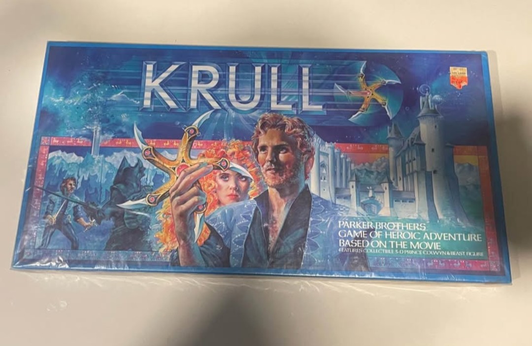 1983 Parker Brothers KRULL Board Game Factory Sealed Movie Tie-In Rare NOS VTG 1983 Parker Brothers KRULL Board Game Factory Sealed Movie Tie-In Rare NOS VTG