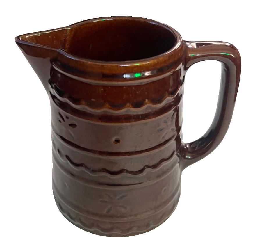 Marcrest Vintage Daisy Dot Large Pitcher 8\ Marcrest Vintage Daisy Dot Large Pitcher 8\