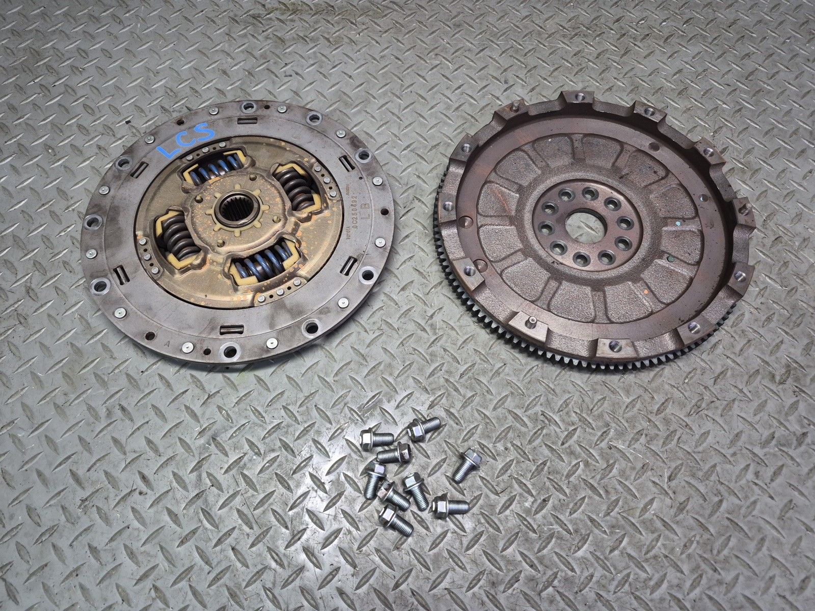 08-16 LEXUS UVF46L LS600h TRANSMISSION INPUT DAMPER & FLYWHEEL FLEX PLATE SET