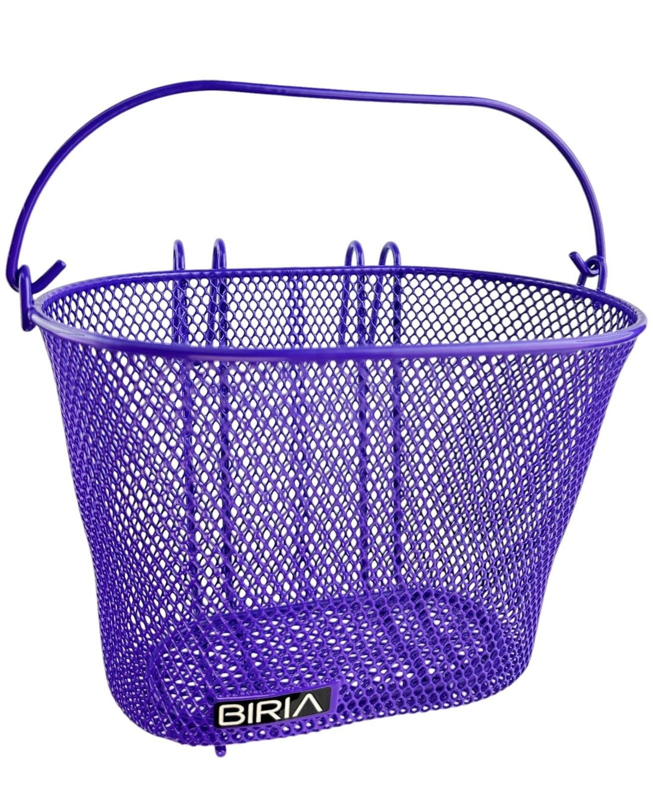 Basket with Hooks, Front, Removable, Wire mesh Small, Kids Bicycle Basket